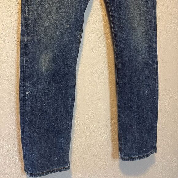Levis 501 button fly classic broken in jeans 31x30 - Picture 5 of 9